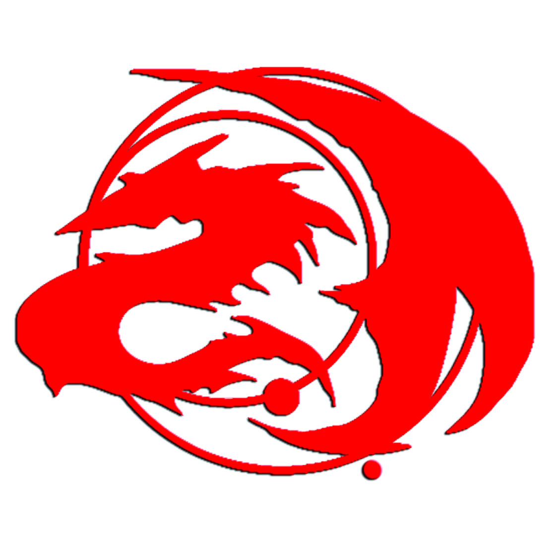 Anime Artistic Dragon Logo