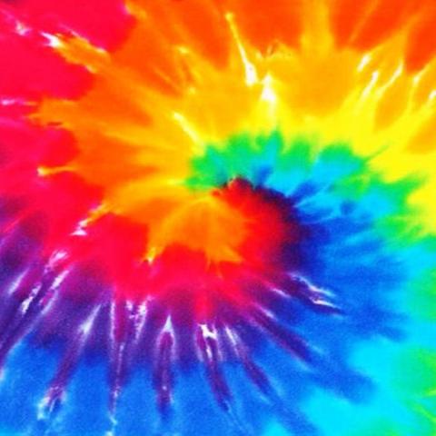 Image of a tie-dye swirl