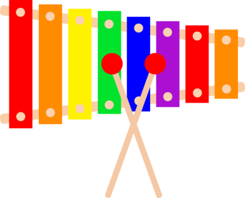 rainbow xylophone