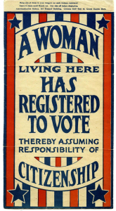 Voting poster