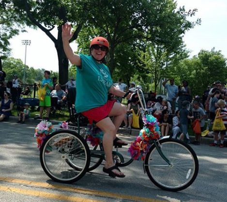 dorothy bike memorial parade