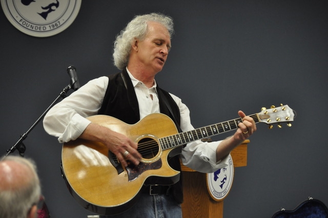 Bucky Halker playing guitar